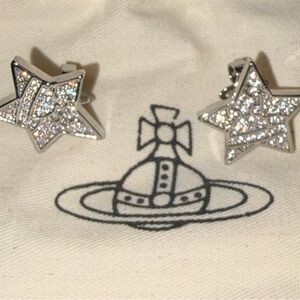 Star Shaped Vivienne Westwood Earrings.